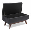 Owen - Upholstered Rectangular Storage Ottoman by Unique Piece Furniture