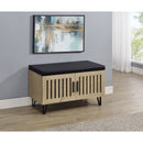 Clackamas - 2 Door Storage Bench With Padded Seat