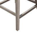 360 Degree Swivel Counter Stool With Silver Detailing by HouseOfZazla