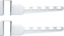 Wonder Hanger Over The Door 2-Pack Organizer for Clothes Hangers, Space-Saving Cascading Hanger Hooks, White by CozyNest Decor