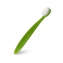 RADIUS Toddler Toothbrush and Toothpaste Bundle for Kids, 2 Pack Totz Extra Soft Brush in Blue and Green Sparkle and 1 Count Dragon Fruit Toothpaste, for Children 18 Months and Up by TinyTreasures Baby Boutique