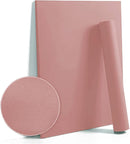Dimoon 78.7''x17.7'' Pink Peel and Stick Wallpaper Contact Paper Modern Self Adhesive Wall Paper Removable Renter Friendly Textured Solid Color Shelf Cabinet Vinyl Roll (78.7''x17.7'',Rose Pink) by GreenHaven Gardens