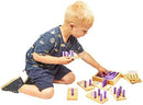 Counting Peg Board - Montessori Math and Numbers for Kids - Wooden Math Manipulatives Materials by TinyTreasures Baby Boutique