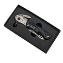 Black Glass Breaker With Multi Tools, 6" L by creativegiftsdirect