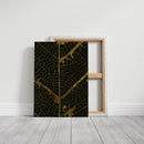 Gilded Leaf Veins