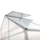 Polycarbonate house, Heavy Duty Outdoor Aluminum Walk-In House Kit With Rain Gutter, Vent And Door For Backyard Garden by HouseOfZazla