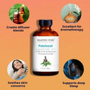 Majestic Pure Patchouli Essential Oil with Glass Dropper - 1 Fl Oz - 100% Pure and Natural Patchouli Oil - Premium Grade Essential Oils for Diffuser, Aromatherapy, Soap and Candle Making by CozyNest Decor