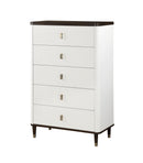 Carena Chest - White / Walnut by HouseOfZazla