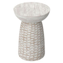 Boyd - Accent Table - White Wash by HouseOfZazla