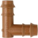 17mm Techline Insert Elbow - Drip Irrigation Barbed Elbow Coupling (100 PCS) | Compatible with 1/2" Drip Line Tubing | Easy Install | Precision Garden Watering (00135-000840) by GreenHaven Gardens