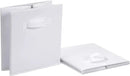 Amazon Basics Cube Organizer Storage Bins Handles, Collapsible Fabric, Pack of 6, 13"x13"x13", White by CozyNest Decor