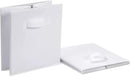 Amazon Basics Collapsible Fabric Storage Cubes Organizer with Handles, Sturdy, White, 10.5-x-10.5-x-11-inch, Pack of 6 by CozyNest Decor