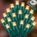 60 LED Warm White String Light - LED Christmas Lights, Mini led Lights for Indoor Outdoor Home Holiday Party Wedding Independence Day Decoration by CozyNest Decor