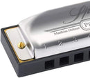 Hohner Special 20 Harmonica - Key of E Flat Bundle with Carrying Case, Key Stickers, Harmonica Beginner Online Manual, and Austin Bazaar Polishing Cloth by TinyTreasures Baby Boutique
