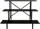 Zhongma 3 Tier Sturdy Metal Plant Stand, L45.67 x W26 x H23.6 inch, Heavy Duty Plant Holder for Home Indoor and Outdoor, 660 LBS Capacity & Heavy Duty Construction by GreenHaven Gardens