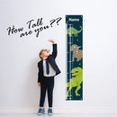 Personalized Kids Canvas Growth Chart, Kids Height Chart, Growth Chart Banner, Dinosaur Theme by TinyTreasures Baby Boutique