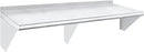 HARDURA Stainless Steel Shelf 18" x 72", 480lb Commercial Shelves Wall Mount Metal Shelving with Backsplash and Brackets for Kitchen, Restaurant, Laundry Room and Home by CozyNest Decor