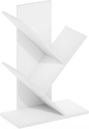 Furinno Tree Bookshelf 3-Tier Floor Standing Tree Bookcase, White by TinyTreasures Baby Boutique