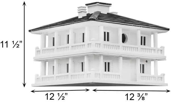 Clubhouse Bird House with Decorative Post Mounting Bracket, photo 4 of 9