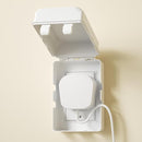 SAFELON 1Pcs Baby Proof Electrical Outlet Box Electrical Outlet Cover Baby Proof Box Plug Cover for Baby Safety (White) by TinyTreasures Baby Boutique