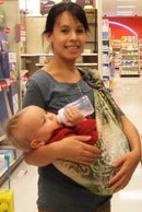 Lite-on-Shoulder Baby Sling by TinyTreasures Baby Boutique