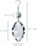 12pcs Crystal Suncatchers, Hanging Crystals Chandelier Prisms for Windows, Rainbow Maker Home Decoration by GreenHaven Gardens