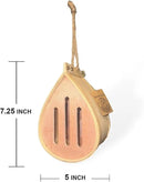Pollinating Palace-Wooden Hanging Butterfly House, Natural Habitat to Attract Butterflies to Your Garden and Yard by GreenHaven Gardens