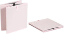 Amazon Basics Cube Organizer Bins, Collapsible Storage Baskets for Shelves, Peony Pink, Pack of 6, 13x15x13" by CozyNest Decor