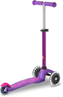 Micro Kickboard Mini Deluxe LED Three-Wheeled Lean-to-Steer Swiss-Designed Micro Scooter by TinyTreasures Baby Boutique