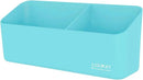 loukin Magnetic and Adhesive Marker Holder, Dry Erase Accessory Tray, Magnetic Storage Organizer for Whiteboard, Glass or Refrigerators (Sky Blue) by CozyNest Decor