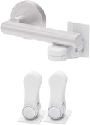 Inaya Child Proof Door Lever Lock, Baby Proofing Door Handle Lock, Minimalist Design, 3M Adhesive & No DrillingNeed, Child Safety Door Handle Locks (2 Pack) by TinyTreasures Baby Boutique