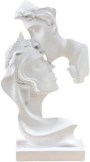 Large Couples Kiss Sculpture,Abstract Art Couple Sculpture Home Furnishing Resin Statue Decoration Romantic Statue Used for Home Decoration, Wedding, Gift by CozyNest Decor