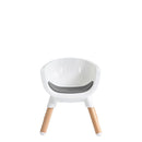 Joie Chai Multi-Mode Highchair - European Beech Wood, Convertible, 9+ Modes, Birth up to 60 lb. (Shadow) by TinyTreasures Baby Boutique