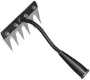 Gardening Hand Weeder Puller Tool, Manual Weeder with Detachable Blade Weeder Puller Tool,High-Carbon Steel Weed Removal Tool for Farm Lawn Garden, 5/6/7/8 Teeth Sizes (6 Teeth) by GreenHaven Gardens