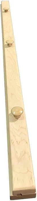 RRD Quilt Hanger for Wall for Display (36") Amish Made Wooden Quilt Rack Wall Mount - Rustic Tapestry Quilt Wall Hangers (Maple Wood, Natural Stain, 36" Long) by CozyNest Decor