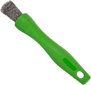 BrushAll® Wire Hand Brush with Ergonomic Handle and Tightly Packed Bristles for Kitchen, Garage, Indoor, Outdoor (Stainless Steel) Patent Pending by TinyTreasures Baby Boutique