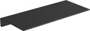 JOOM Metal Floating Shelf, 12" Black Shelf, Small Display Shelf for Wall Storage by CozyNest Decor