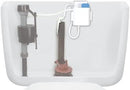 Fluidmaster 8100 Flush 'n Sparkle Automatic Toilet Bowl Cleaning System with Blue Cartridge, Upgraded Version by CozyNest Decor