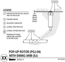 Hunter PGJ-04 ½ Rotor by GreenHaven Gardens