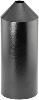 Set of 2 Audubon Torpedo Squirrel Baffles - Black Steel, 6" Diameter Each, Protect Bird Feeders on Poles by CozyNest Decor