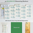 Little Acorns ADD ON - DIY Vinyl Growth Chart Ruler - Height Marker Arrows ONLY by TinyTreasures Baby Boutique