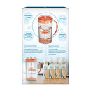 Dr. Brown's Insta-Prep Warm Water Dispenser with Baby Formula Mixing Pitcher, 32oz Orange by TinyTreasures Baby Boutique