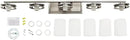 Kichler Hendrik 43" 5 Light Vanity Light with Light Umber Etched Glass Olde Bronze® by CozyNest Decor