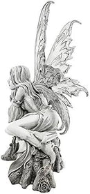 Design Toscano Pause to Ponder Fairy Garden Statue by GreenHaven Gardens