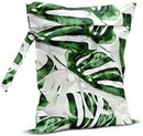 Wet Bag, Wet Dry Bag, Wet Bag for Swimsuit, Travel, Beach, Pool, Diapers, Dirty Yoga Gym Clothes, Makeup Bag, Waterproof Tropical Palm Leaves Decor Jungle Palm Leaf Favors by TinyTreasures Baby Boutique