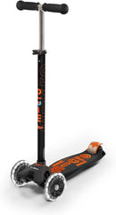Micro Kickboard - Maxi Deluxe LED - Three Wheeled, Lean-to-Steer Swiss-Designed Micro Scooter for Kids with Motion-Activated Light-Up Wheels for Ages 5-12 … by TinyTreasures Baby Boutique
