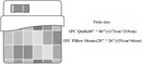 MarCielo 3-Piece 100% Cotton Oversized Bedspread Lightweight Quilt Coverlet Embroidery Farmhouse Bedding Set T0 (Light Grey, Twin (68"x86")) by CozyNest Decor