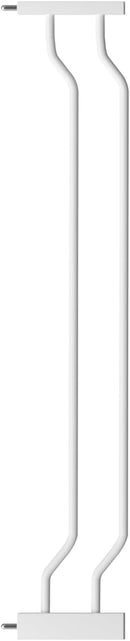 WAOWAO Baby Gate 4.71" Extra Wide Pressure Mounted Walk Through Swing Auto Close Safety White Metal Toddler Kids Child Dog Pet Puppy for Stairs,Doorways,Kitchen by TinyTreasures Baby Boutique