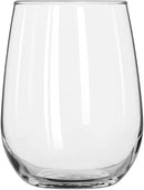 Libbey Stemless Wine Glasses Set of 12, Dishwasher Safe Set Of Wine Glasses, Perfect for Cocktails, Water, and Outdoor Glassware by CozyNest Decor