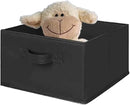 MAX Houser Hanging Shelf Closet Storage Organizer Removable Drawers ，Hanging Storage Organizer Hanging Sweater 2 Sock Underwear Drawers for Closet, Bedroom, Black by CozyNest Decor
